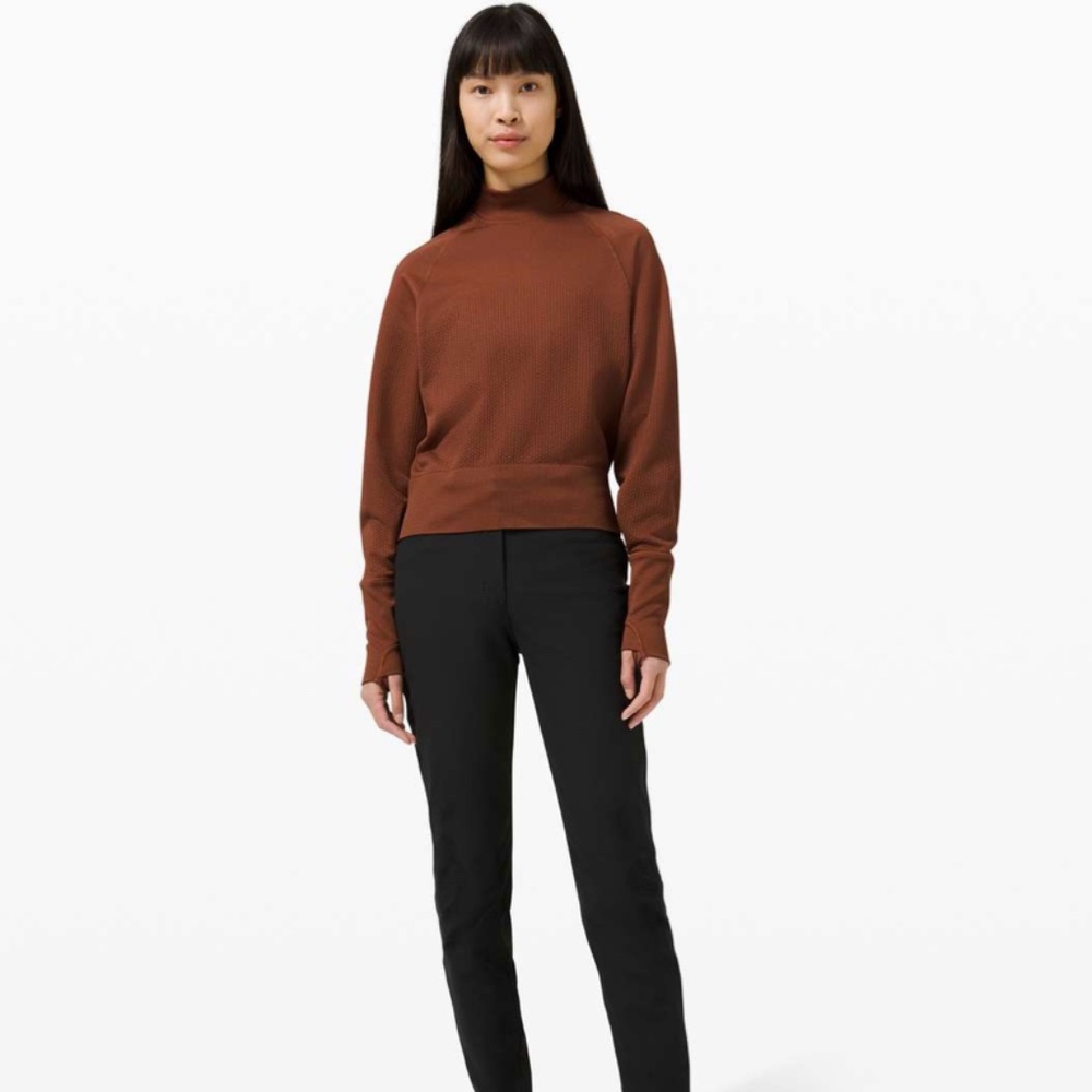 lululemon athletica Brown Turtleneck Sweater - Picture 2 of 6